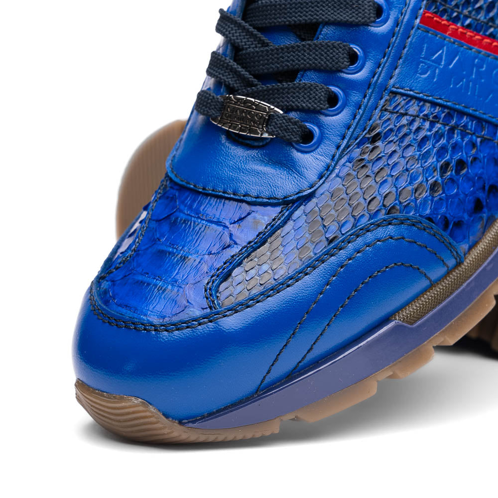 Marco Di Milano Brescia Electric Blue Leather Shoe