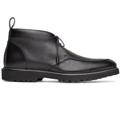 Zelli Campo High Deerskin Chukka Boot Black (48-595-BLK)