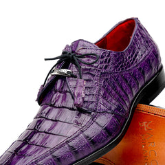 Marco Di Milano Cancun Purple Suede Loafers