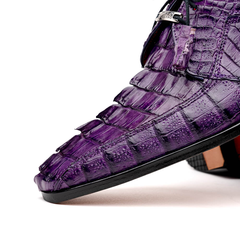 Marco Di Milano Cancun Purple Suede Loafers