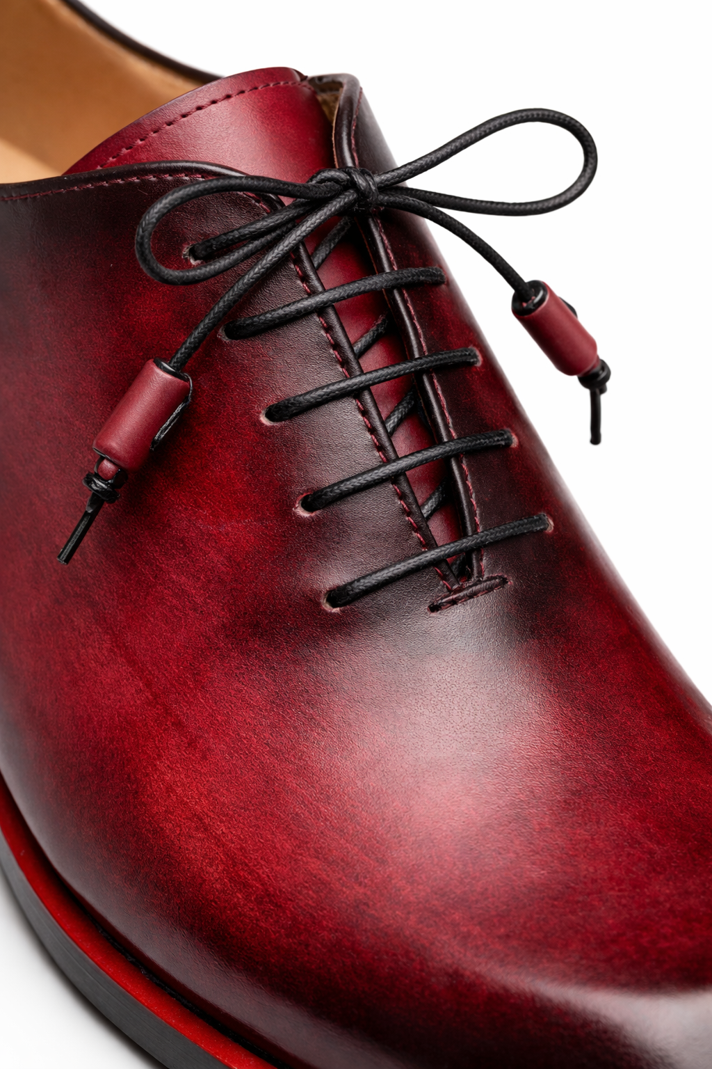 Dietro Whole Cut Oxford Burgundy By Mezlan Made In Spain Brand