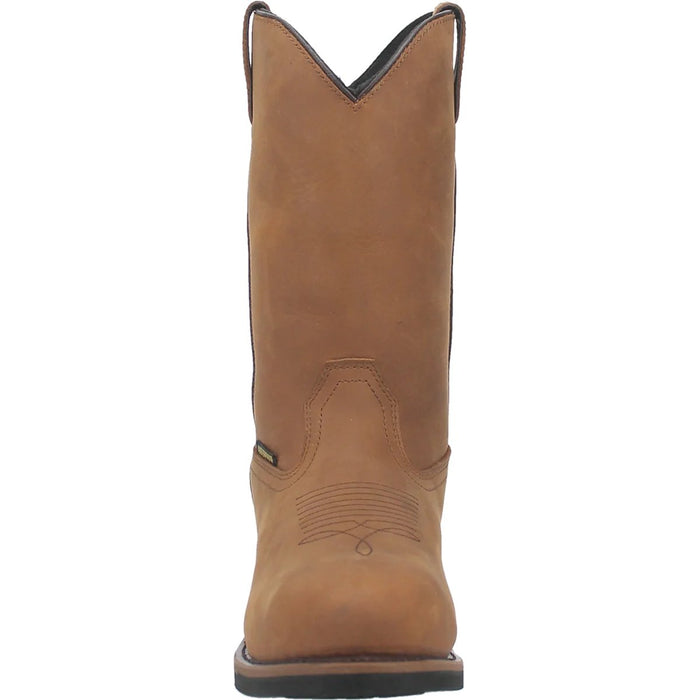 Dan Post Men's Alburquerque Work Boots Steel Toe Waterproof - Tan