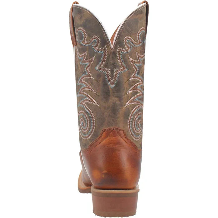Dan Post Men's Cruz Genuine Leather Square Toe Boots - Honey