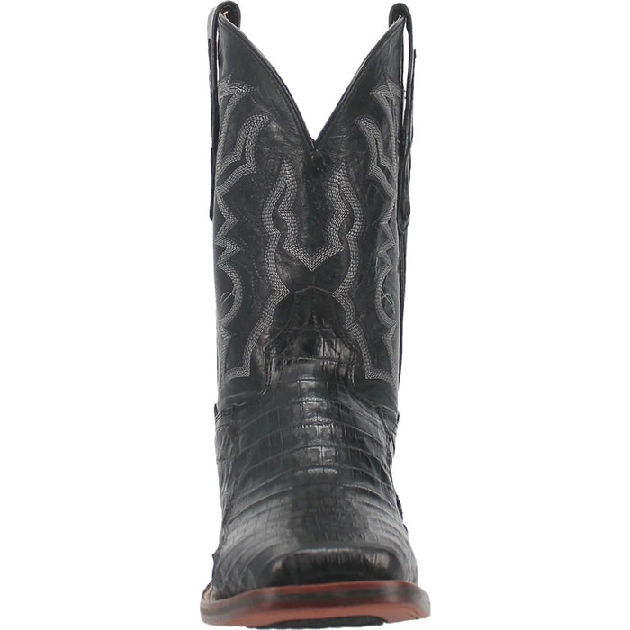 Dan Post Men's Pershing Full Quill Ostrich Round Toe Boots - Sand