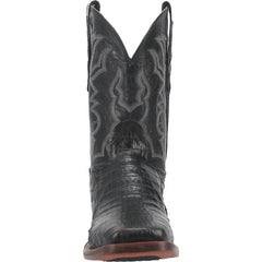 Dan Post Men's Pershing Full Quill Ostrich Round Toe Boots - Sand