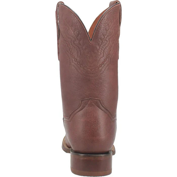 Dan Post Men's Milo Genuine Leather Square Toe Boots - Brown
