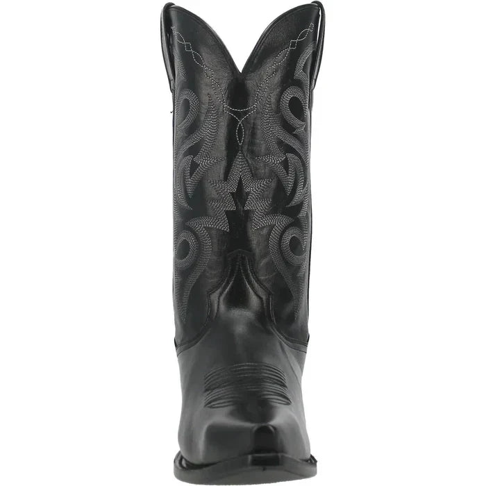 Dan Post Men's Milwaukee Leather Snip Toe Boots - Black