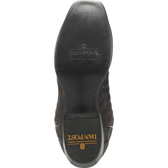 Dan Post Men's Stalker Genuine Caiman Belly Square Toe Boots - Brown
