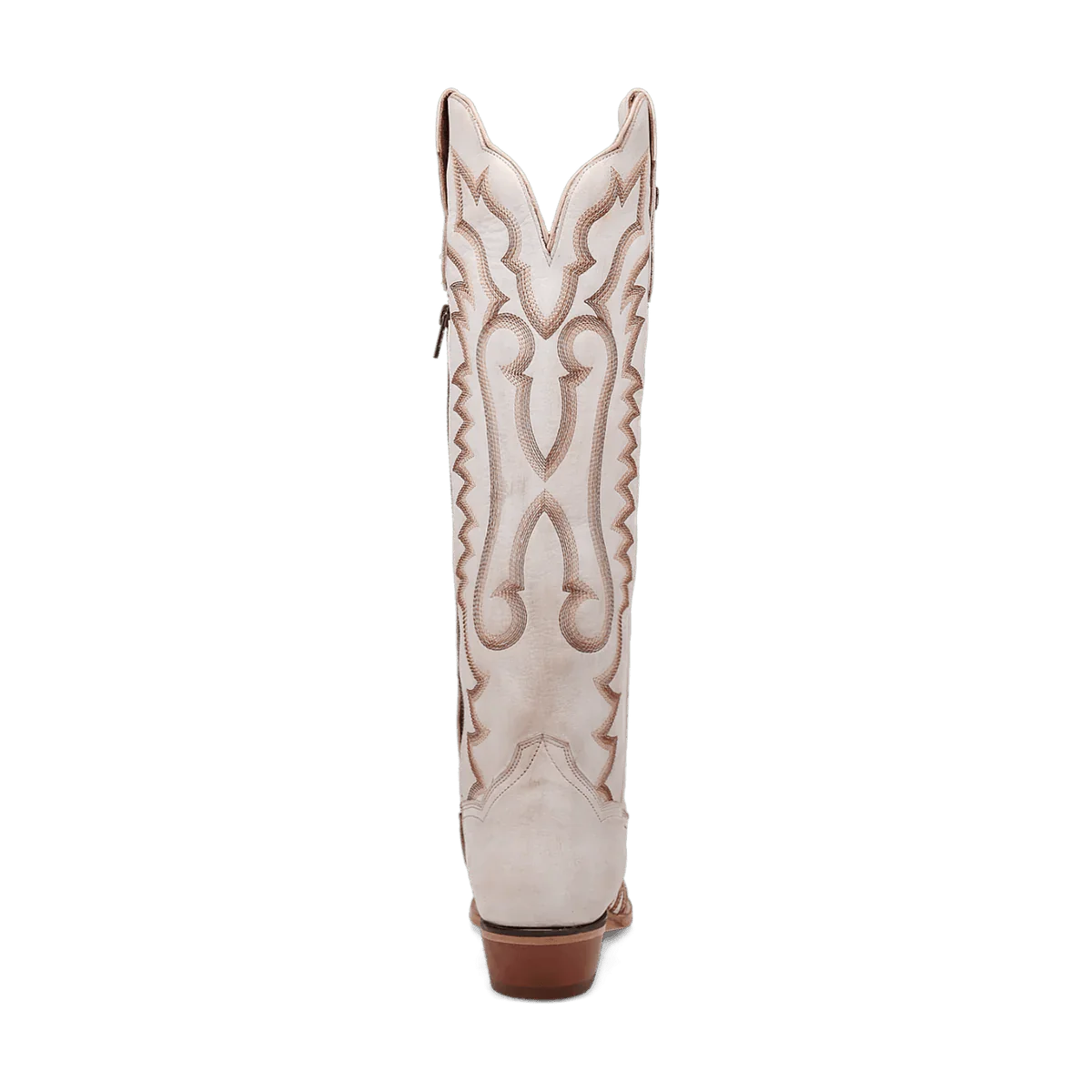 Dan Post Women's Josie Snip Toe Leather Tall Boots - White