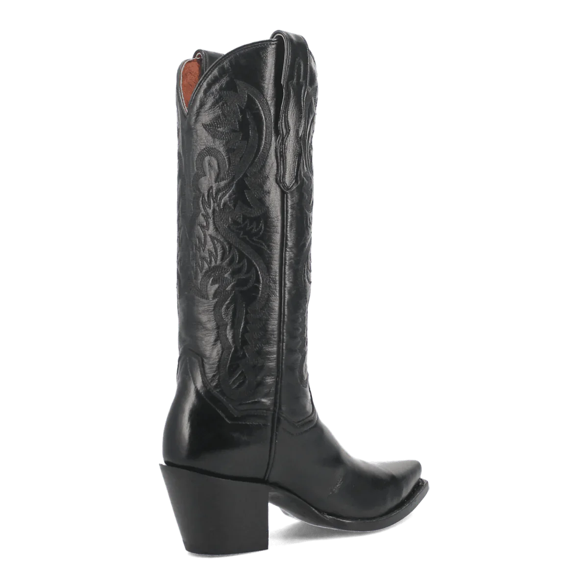 Dan Post Women's Maria Snip Toe Leather Boots - Black