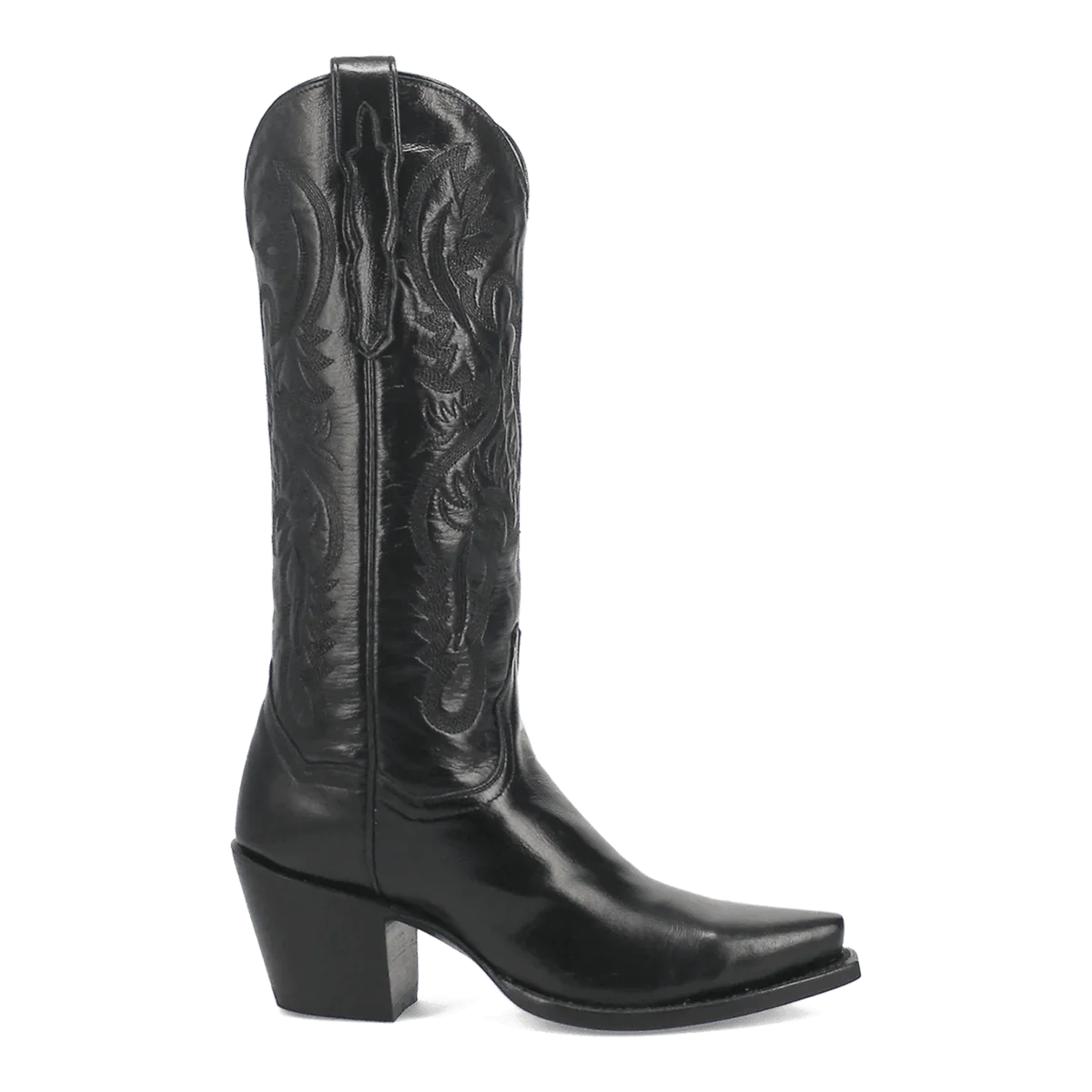 Dan Post Women's Maria Snip Toe Leather Boots - Black