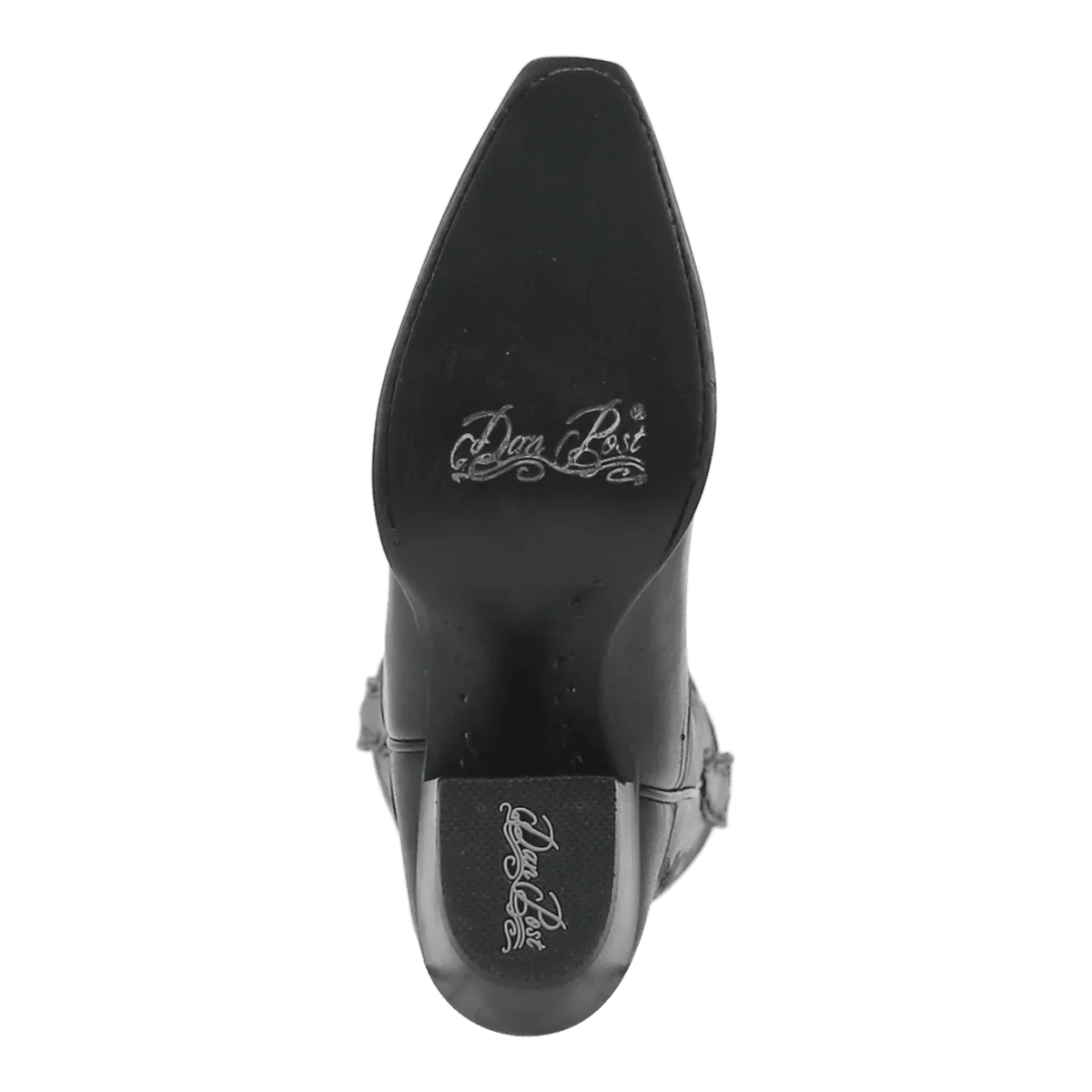 Dan Post Women's Maria Snip Toe Leather Boots - Black