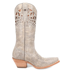 Dan Post Women's Miley Snip Toe Leather Boots - Gray DP7017
