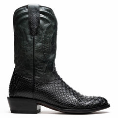 Marco_Di_Milano Kansas Black Luxury Leather Shoe