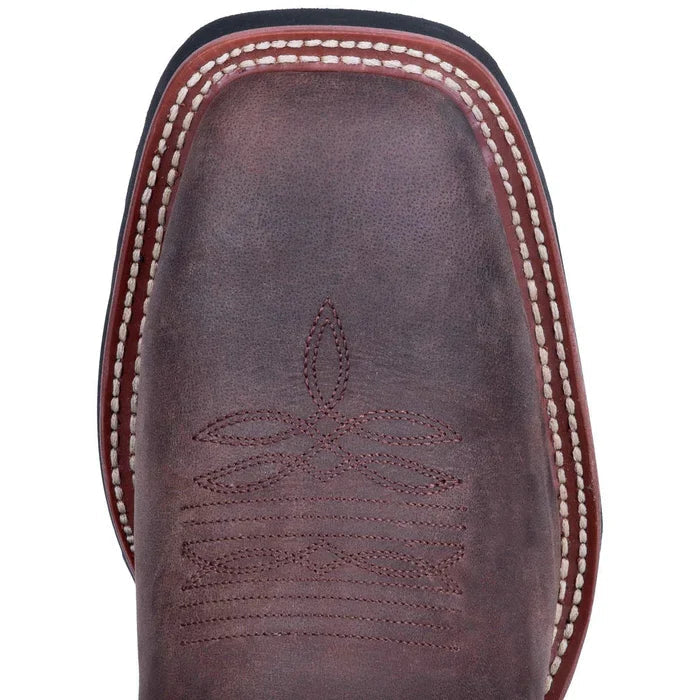 Laredo Men's Hamilton Genuine Leather Square Toe Boots - Tan