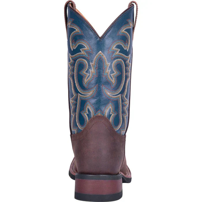 Laredo Men's Hamilton Genuine Leather Square Toe Boots - Tan