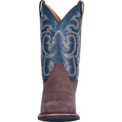 Laredo Men's Hamilton Genuine Leather Square Toe Boots - Tan