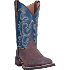 Laredo Men's Hamilton Genuine Leather Square Toe Boots - Tan