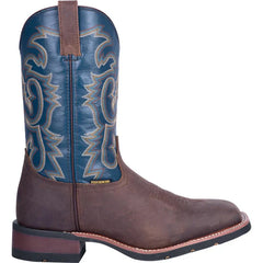 Laredo Men's Hamilton Genuine Leather Square Toe Boots - Tan