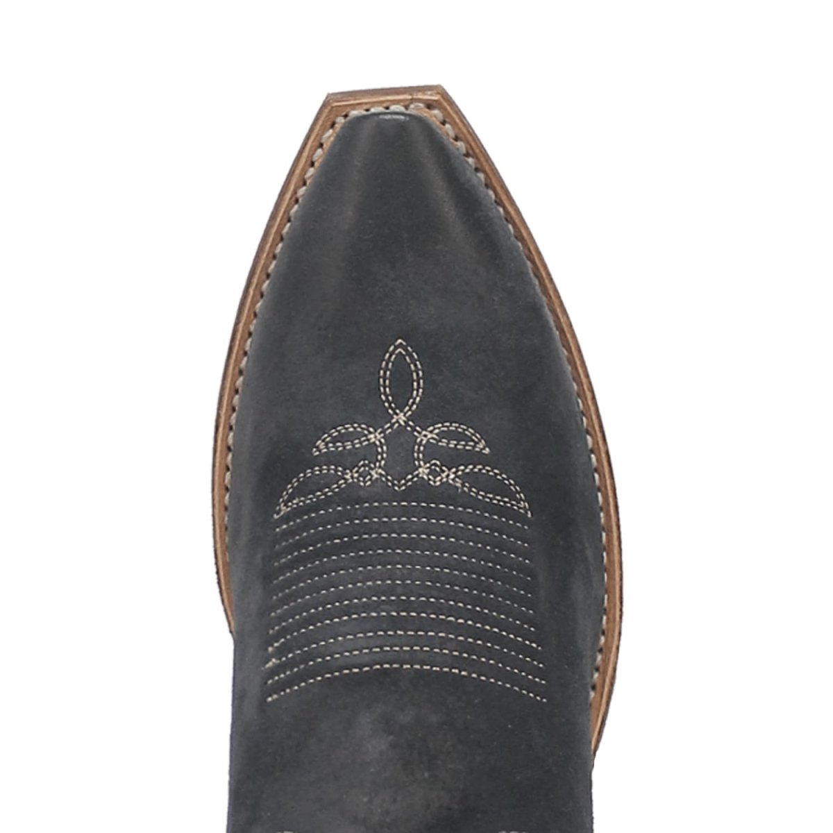 Laredo Women's Kama Snip Toe Leather Boots - Navy/Tan 20009