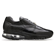Belvedere Lazaro - Black Genuine Crocodile Leather Shoes