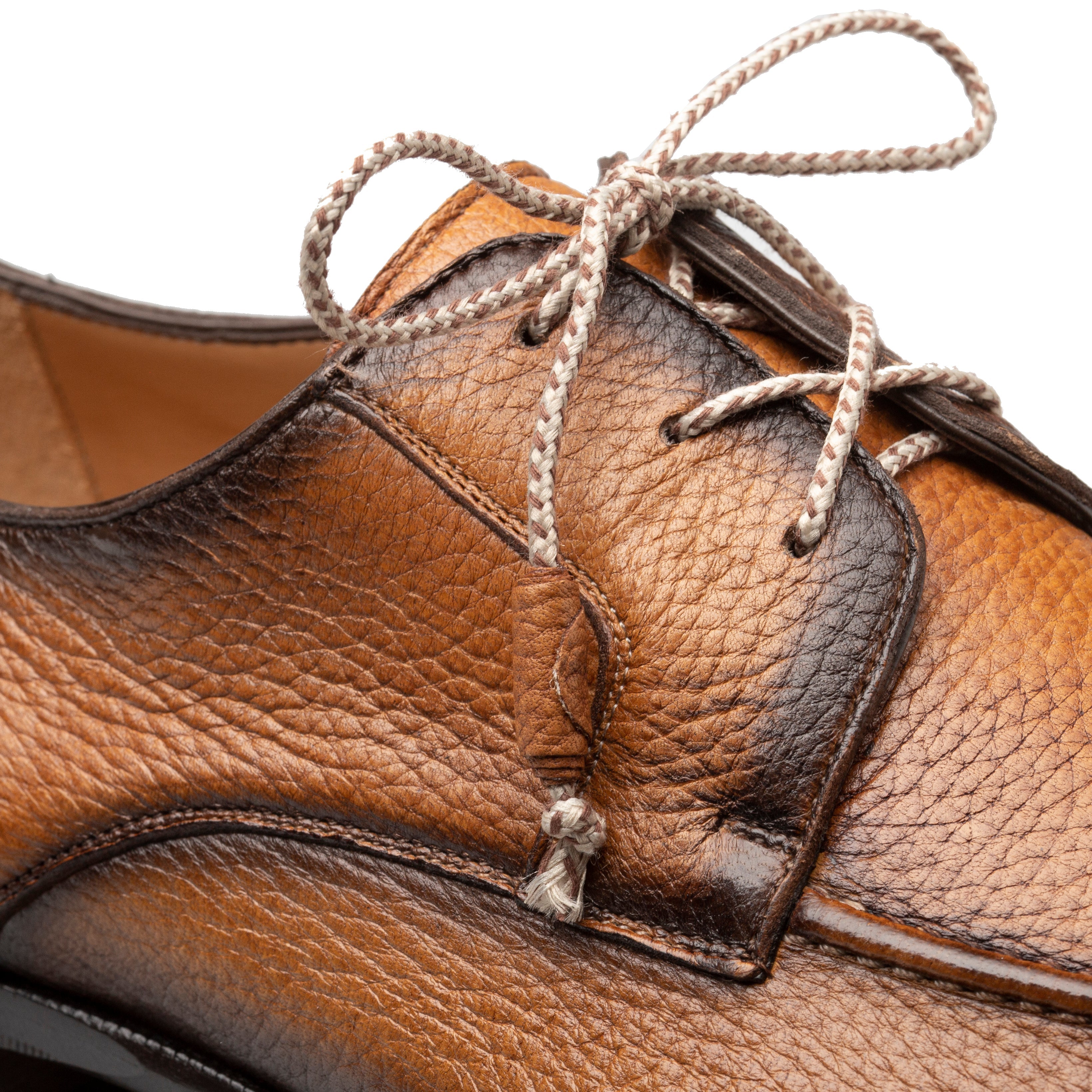 Mezlan Fratello Split-Toe Deer Lace-Up Shoe