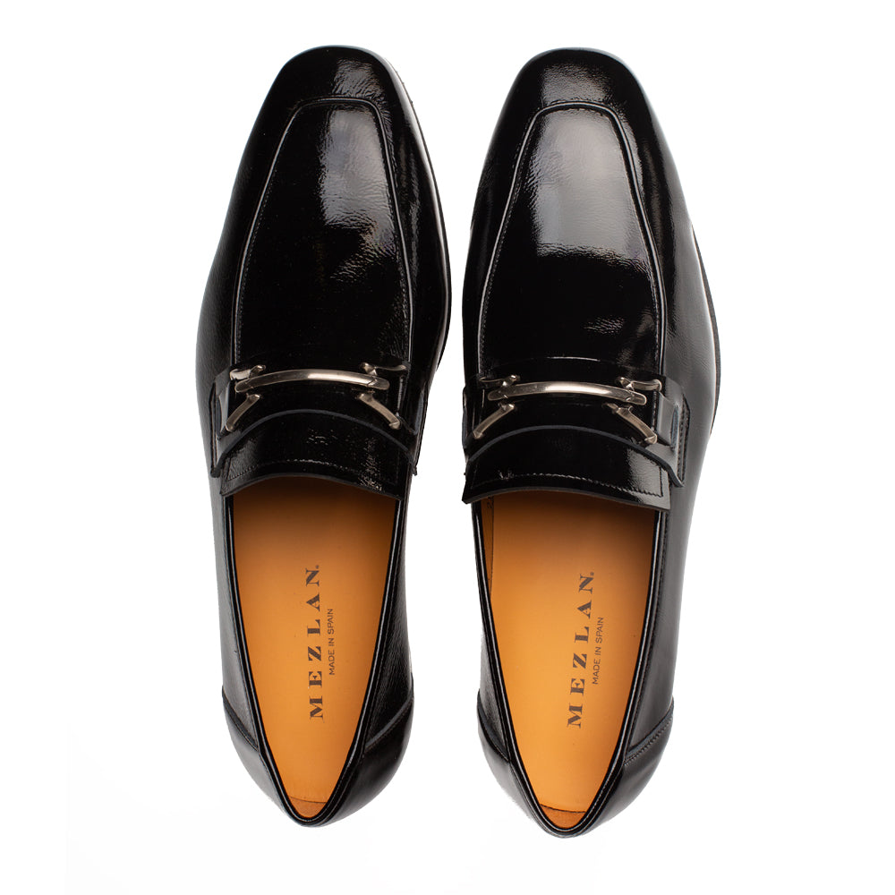 Mezlan Guardia Luxury Italian Leather Oxford - Black