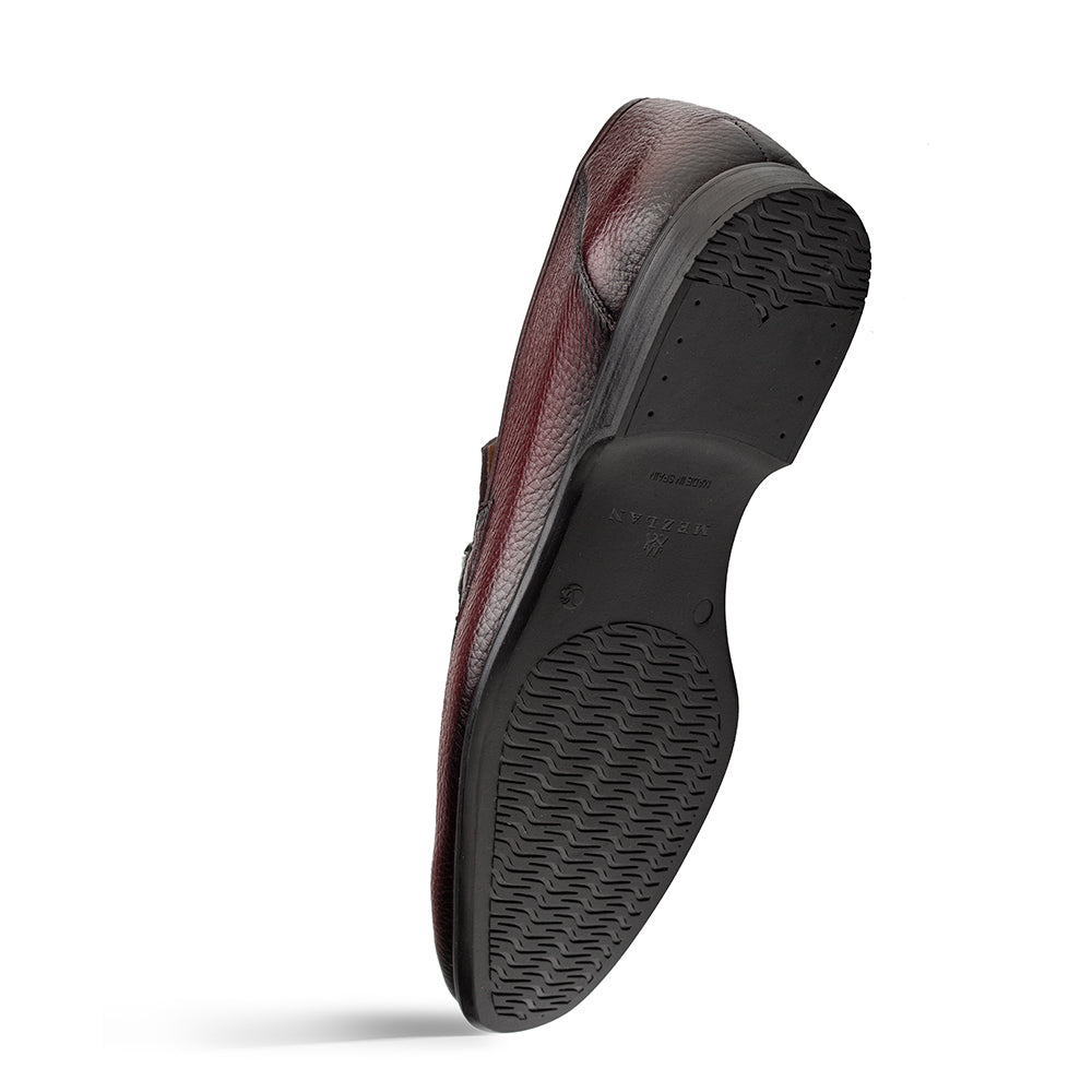 Mezlan Marinelli Deer Ornament Slip-On - Luxury Italian Loafer