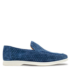 Sanlucar Woven Suede Moccasin