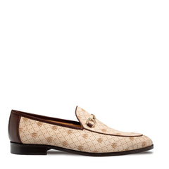Mezlan Ornament Loafer - Printed Suede Luxury Slip-On