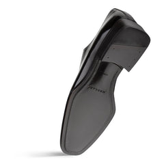 Mezlan Hi-Shine Asymmetric Oxford - Luxury Leather Dress Shoe