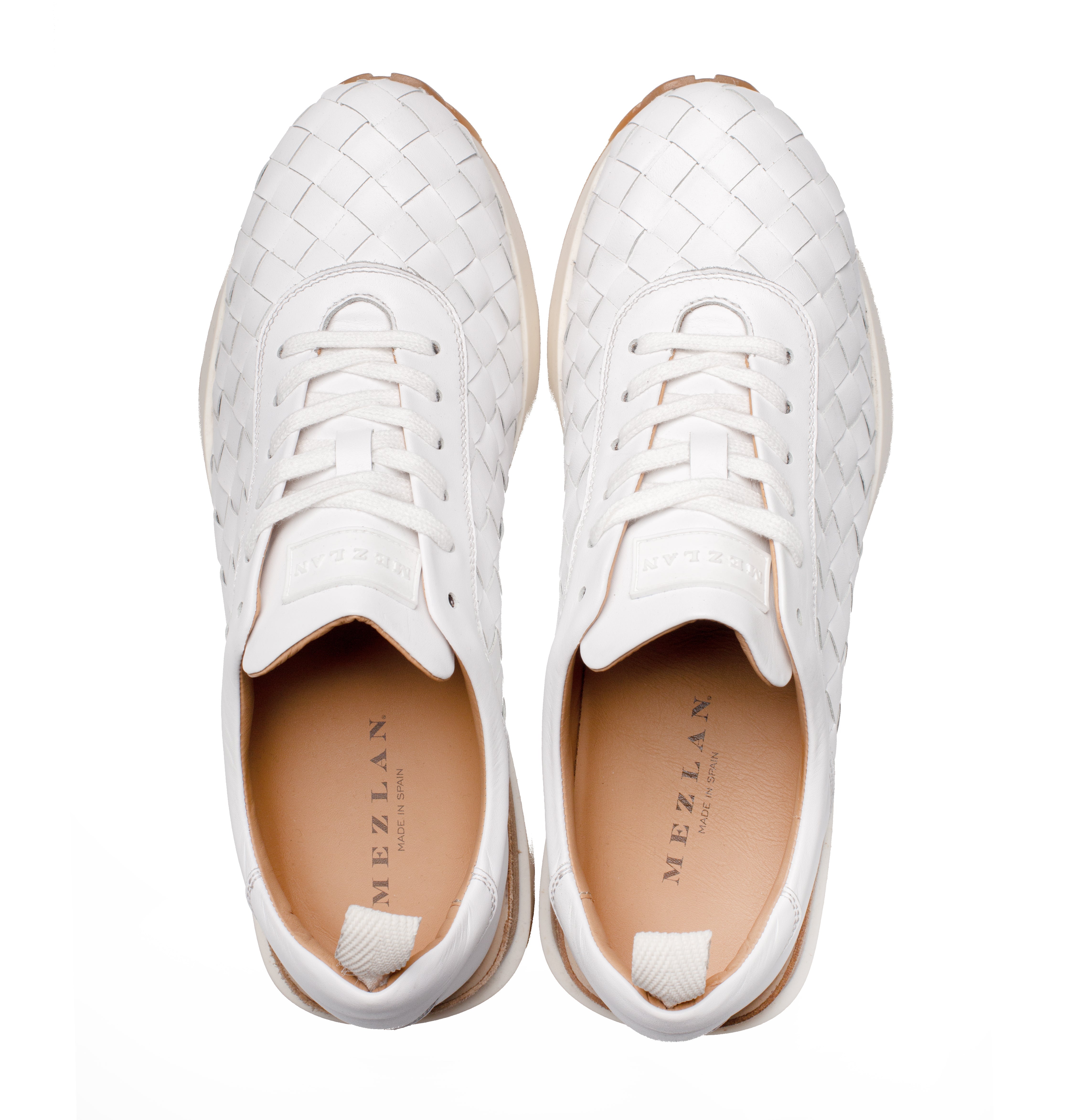 Mezlan Concha Woven Calf Leather Sneaker
