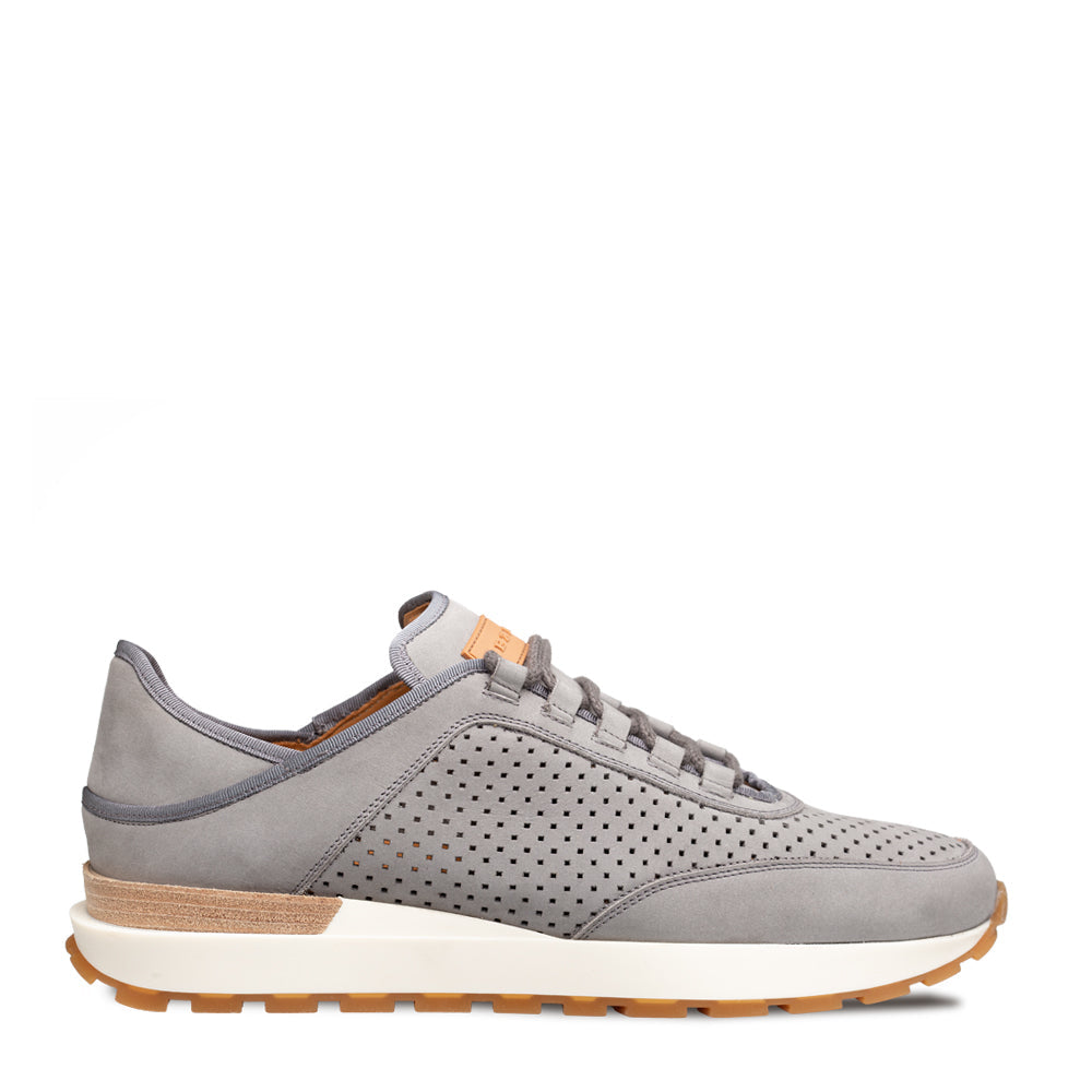 Perforated Nubuck Sneaker