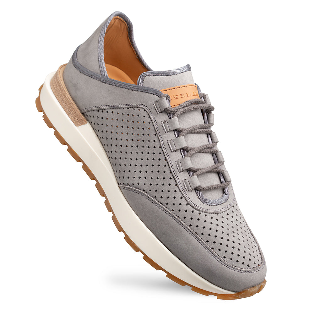 Perforated Nubuck Sneaker