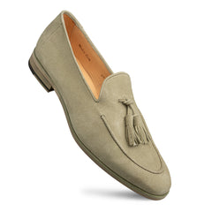 Mezlan Gades Suede Loafer - Luxury Tassel Slip-On Shoes