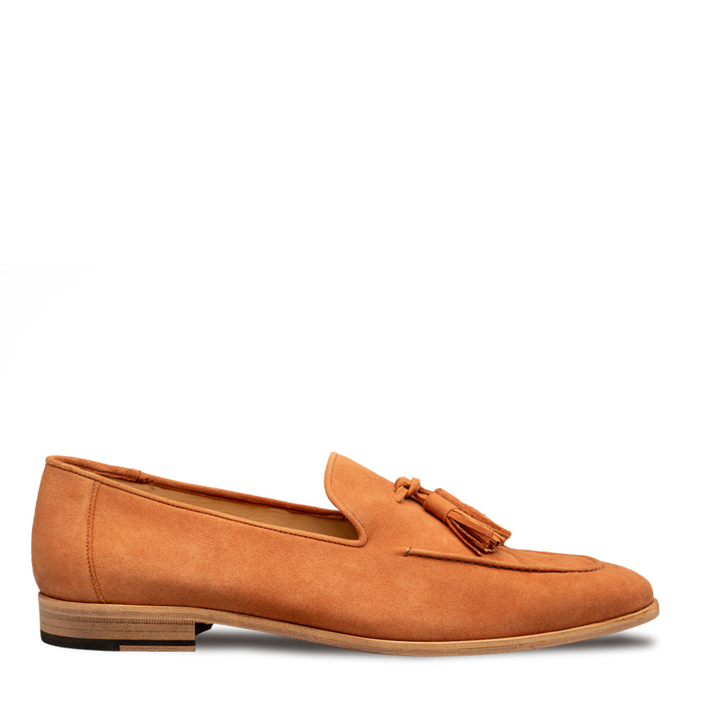 Mezlan Gades Suede Loafer - Luxury Tassel Slip-On Shoes