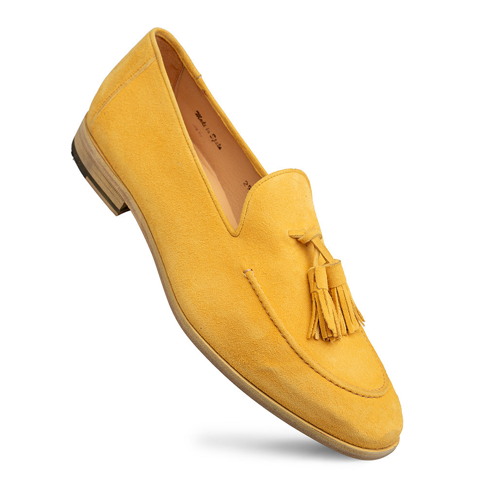 Mezlan Gades Suede Loafer - Luxury Tassel Slip-On Shoes