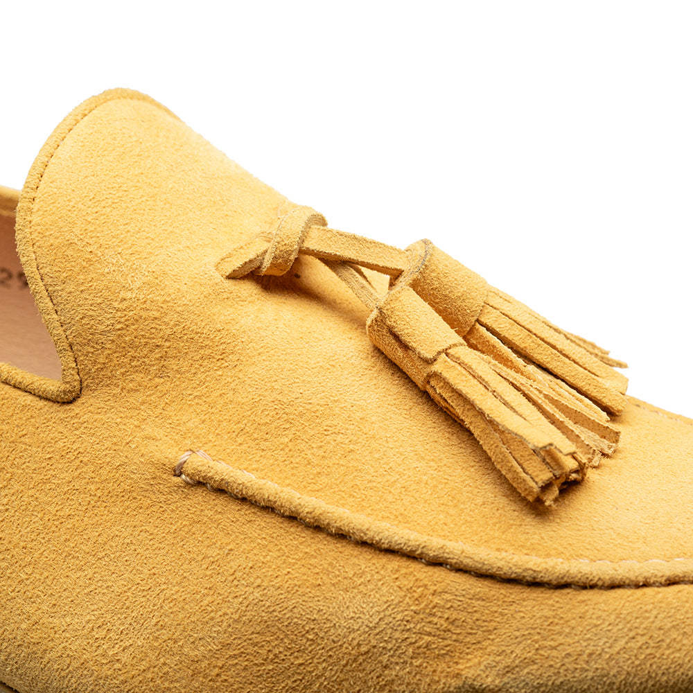 Mezlan Gades Suede Loafer - Luxury Tassel Slip-On Shoes