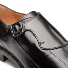 Mezlan Eel Monk Strap: Luxury Italian Leather Shoe