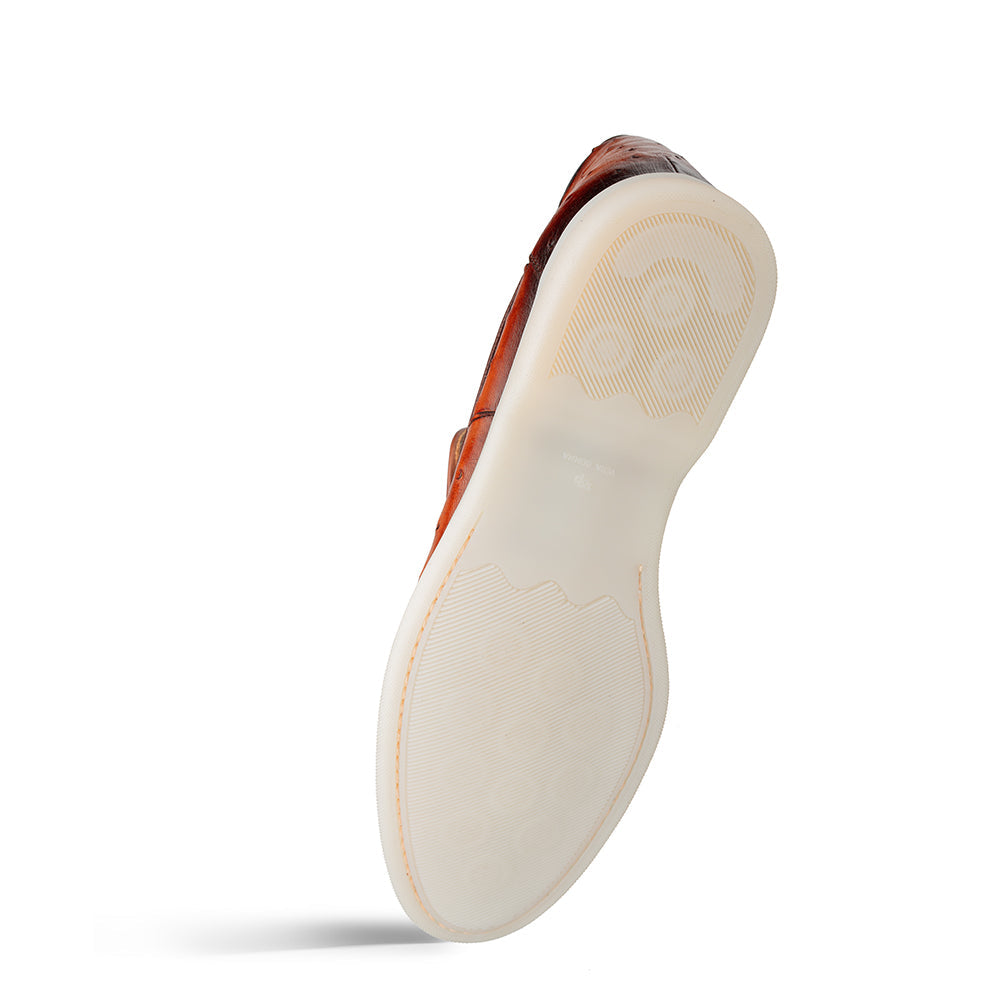 Mezlan Marmi Ostrich Flex Moc - Luxury Casual Shoes