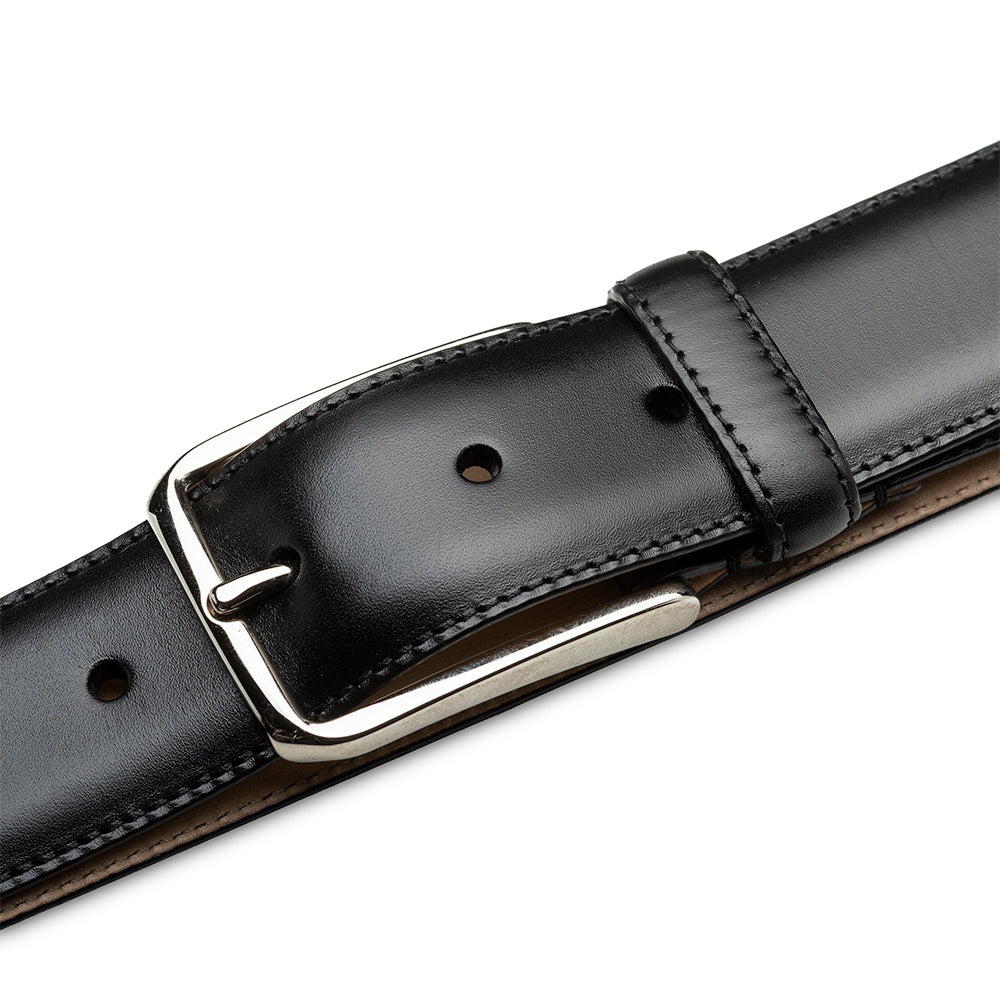 Mezlan Center-Piped Calfskin Shoe - Luxury Italian Leather