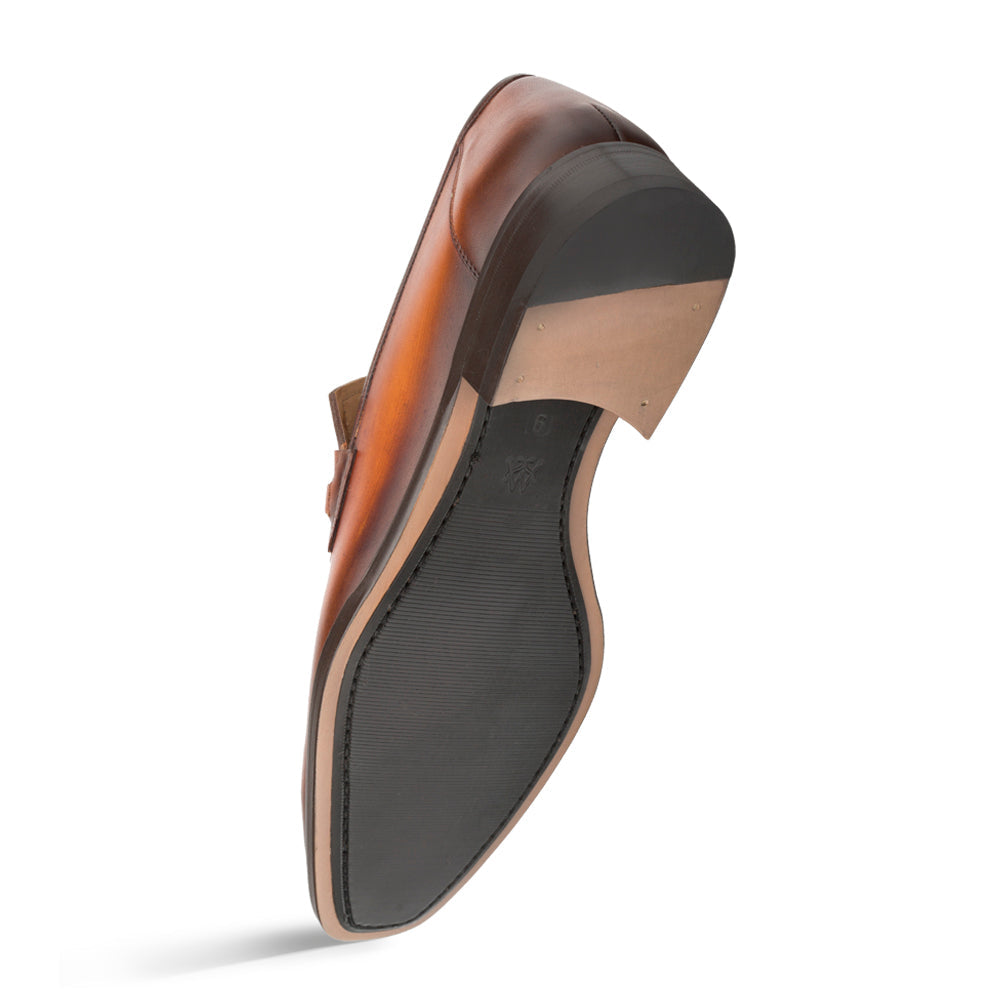 Mezlan Ornament Loafer: Luxury Italian Leather Slip-On