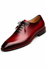 Dietro Whole Cut Oxford Burgundy By Mezlan Made In Spain Brand