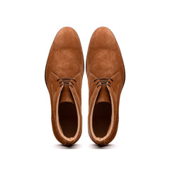 Zelli Marco Italian Suede Chukka Boots in Tobacco for Style and Comfort