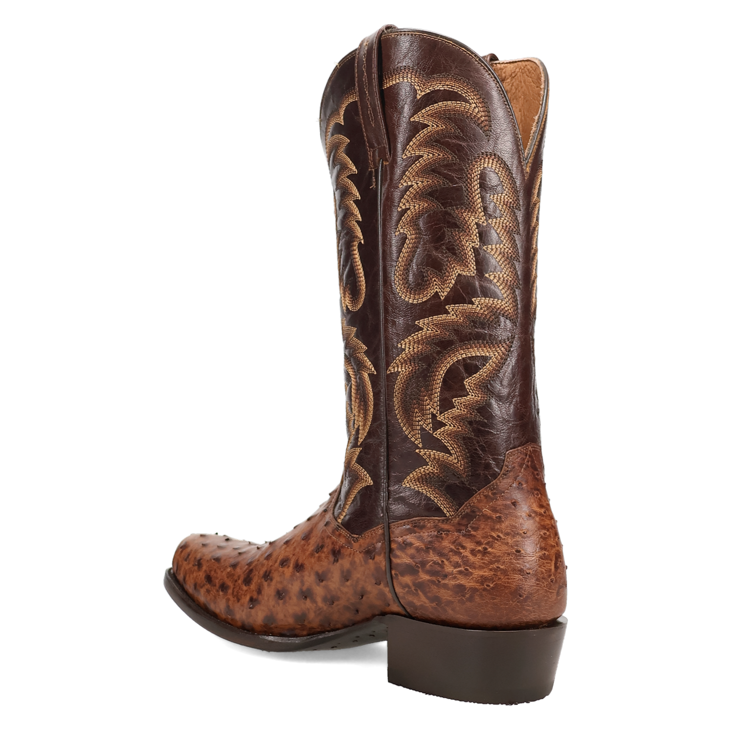 Dan Post Marco Ostrich Boot - Full Quill Luxury
