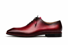 Dietro Whole Cut Oxford Burgundy By Mezlan Made In Spain Brand