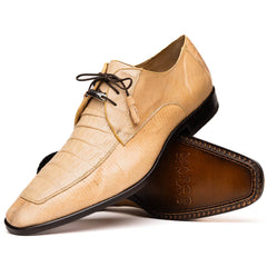 Marco Di Milano Merida Orix Lizard & Caiman Crocodile  Oxfords Shoes