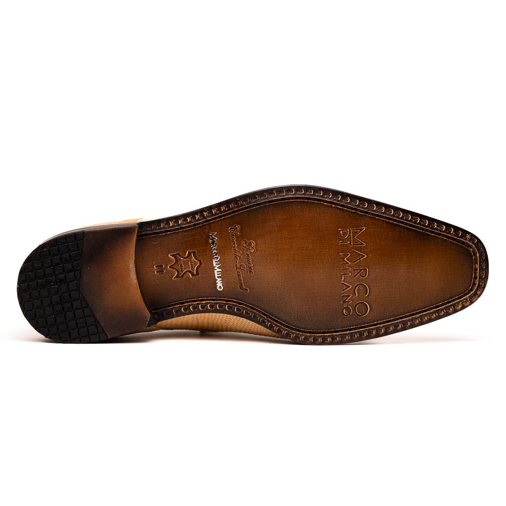Marco Di Milano Merida Orix Lizard & Caiman Crocodile  Oxfords Shoes