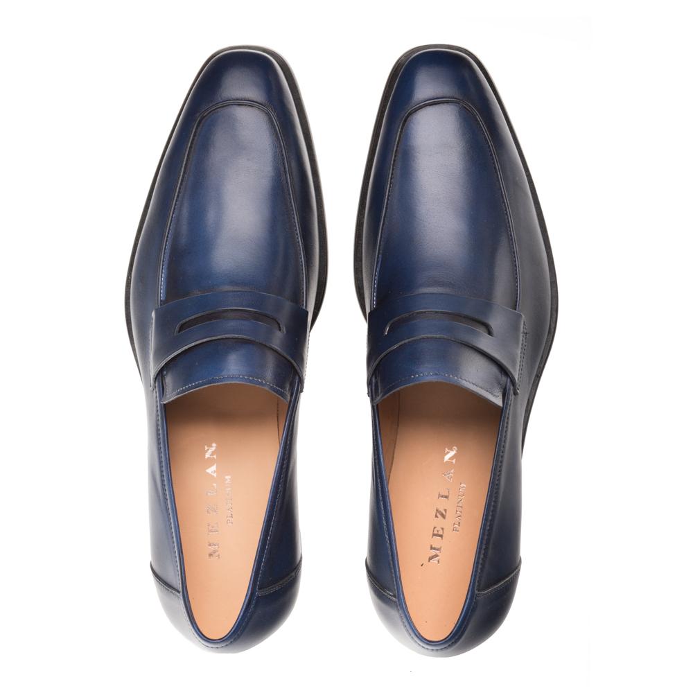 Mezlan Calfskin Penny Loafer