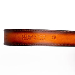 Marco Di Milano Montana Belt – Aged Maple Leather Shoe